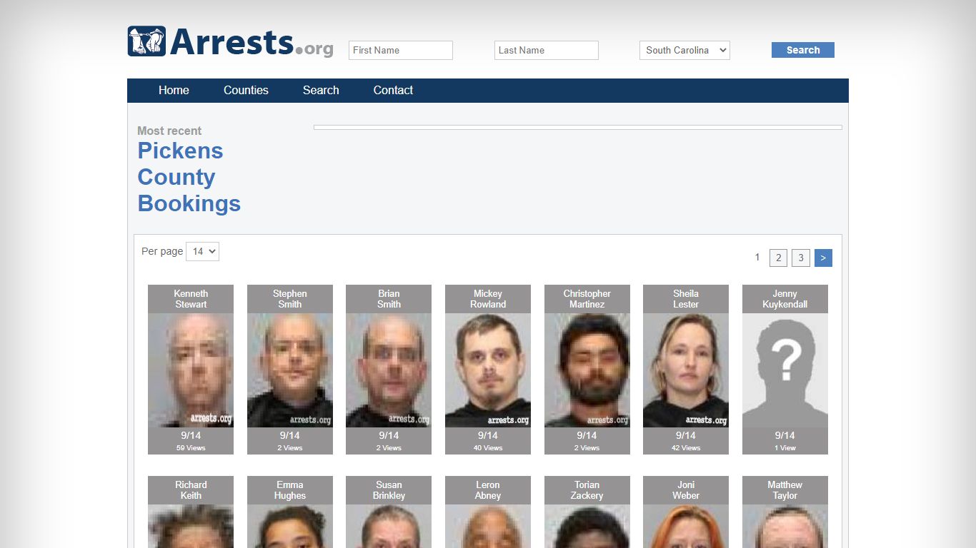 Pickens County Arrests and Inmate Search